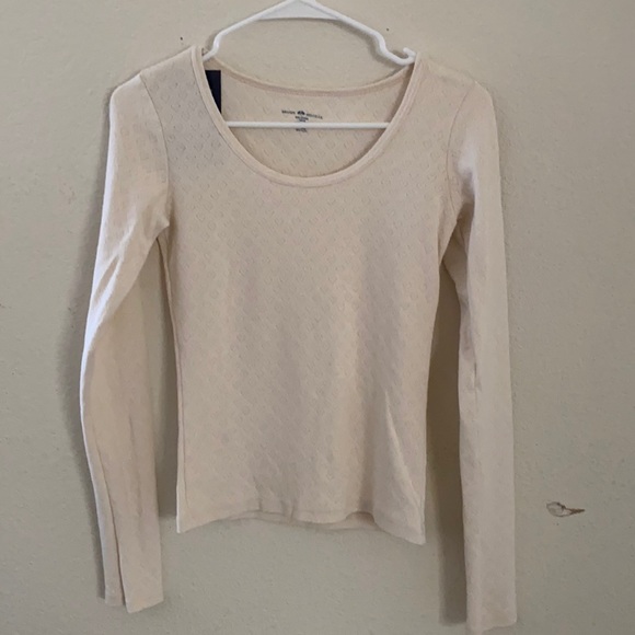 Brandy Melville Tops - Brandy Melville cream Jillian hearts top